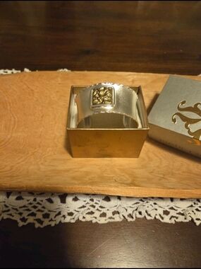 Rustic Cuff Silver Hammered Cuff Bracelet
